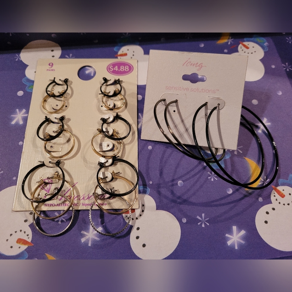 Hoop earrings